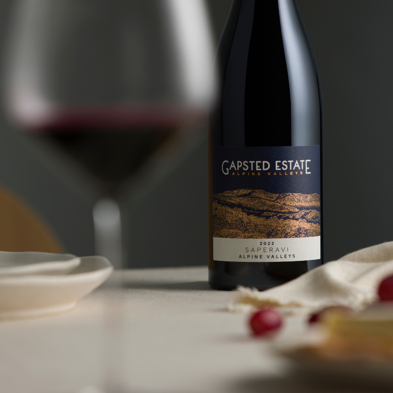NEW RELEASE Gapsted Estate 2022 Saperavi