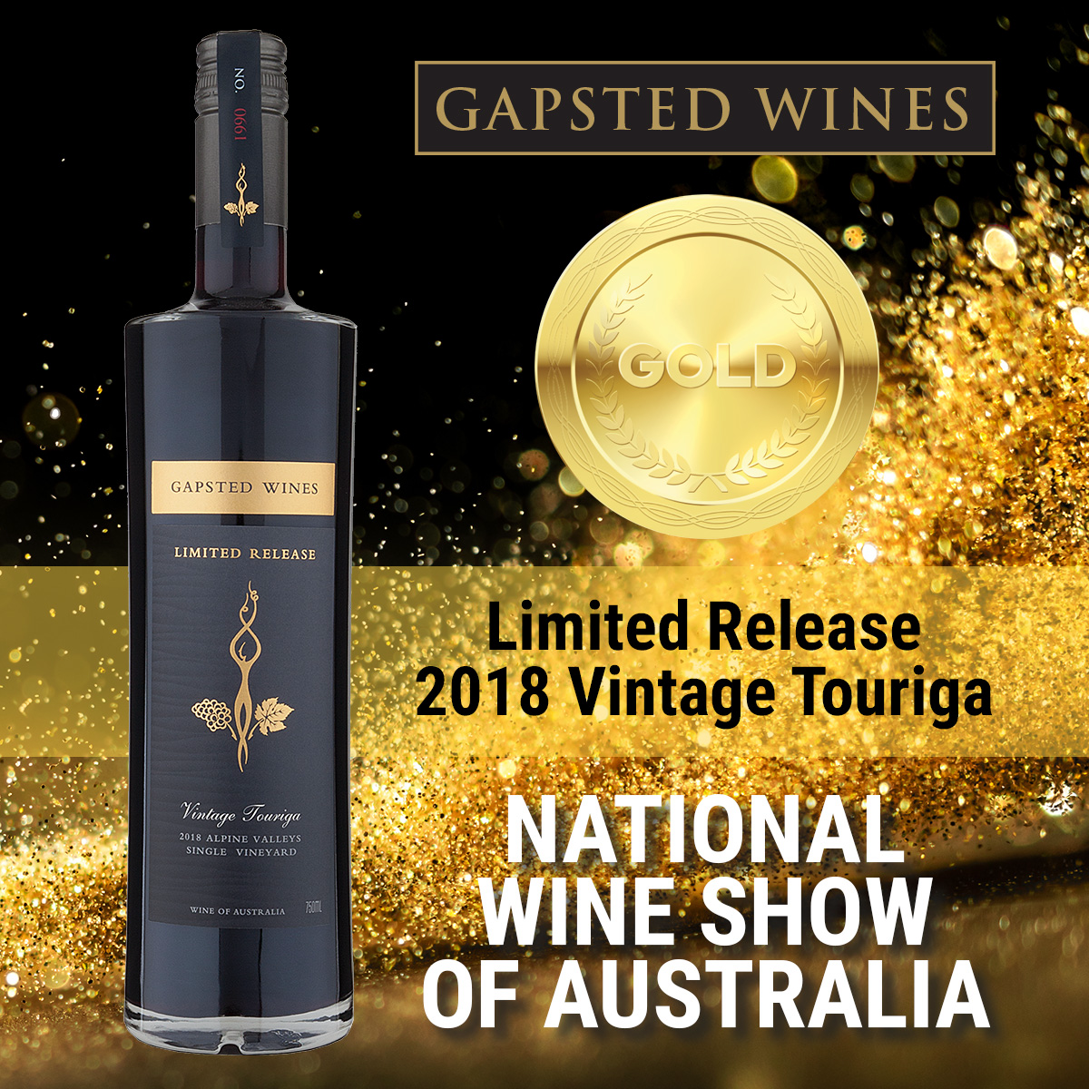 GOLD - National Wine Show of Australia